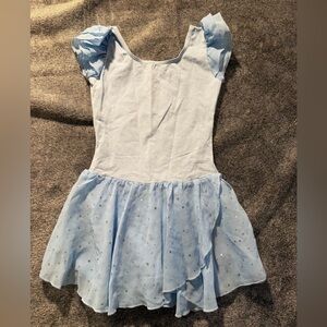 Arshiner Blue Ballet Tutu Dress Size 140 (8–10Y) Sparkle Skirt